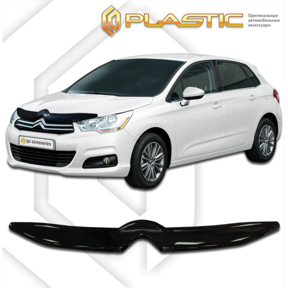 Hood deflector CITROEN C4 II (2010-...) CA-PLASTIC