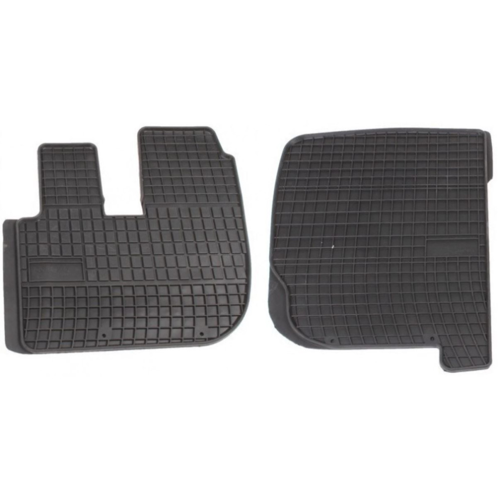 Car rubber floor mats black DAF LF 45/55 (2002-...) NEGRO