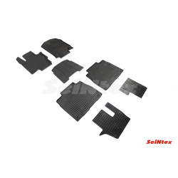Car rubber floor mats black SEINTEX *STK* MB GLS-class II X167 (2019-...)