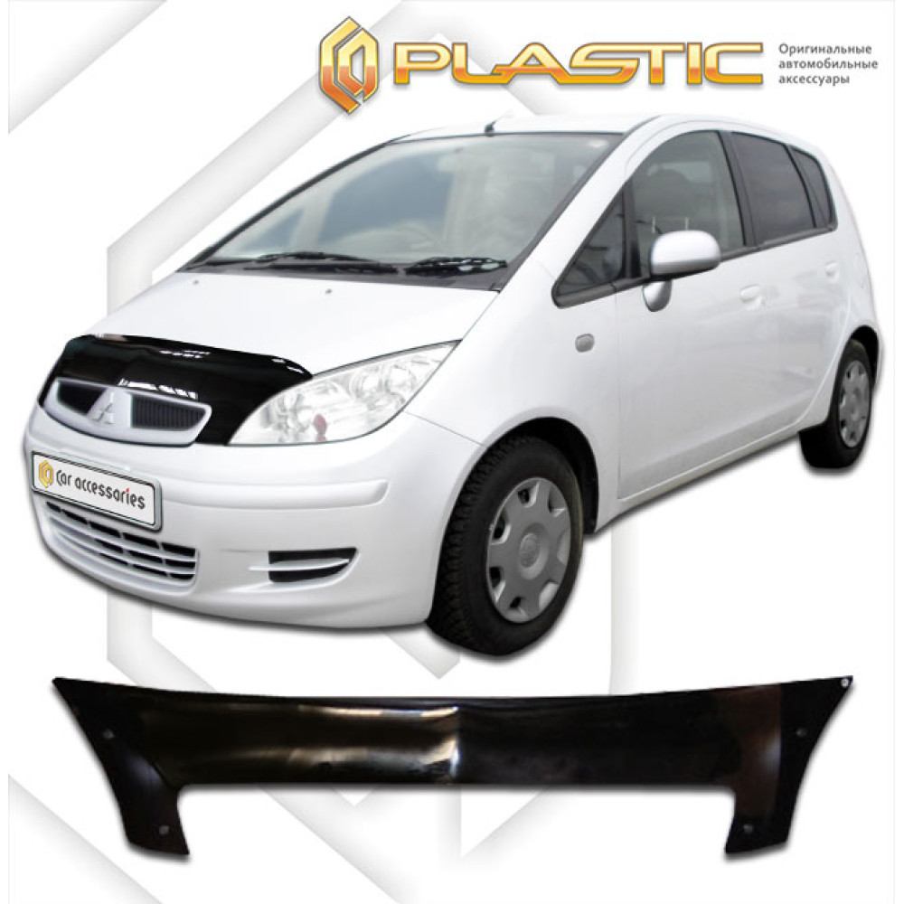 Hood deflector MITSUBISHI COLT (2004-2009) CA-PLASTIC