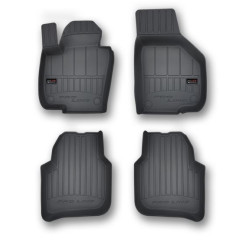 Car rubber floor mats black SKODA SUPERB II (2008-2015) 3D FROGUM