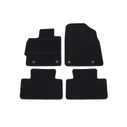 Alfombrillas textiles negras para coche MAZDA CX-7 (2007-2010) ELEGANT
