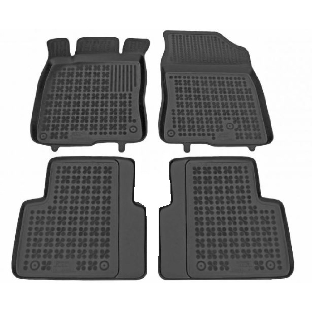 Car rubber floor mats black HONDA CIVIC Sedan/HB (2017-...) 200920