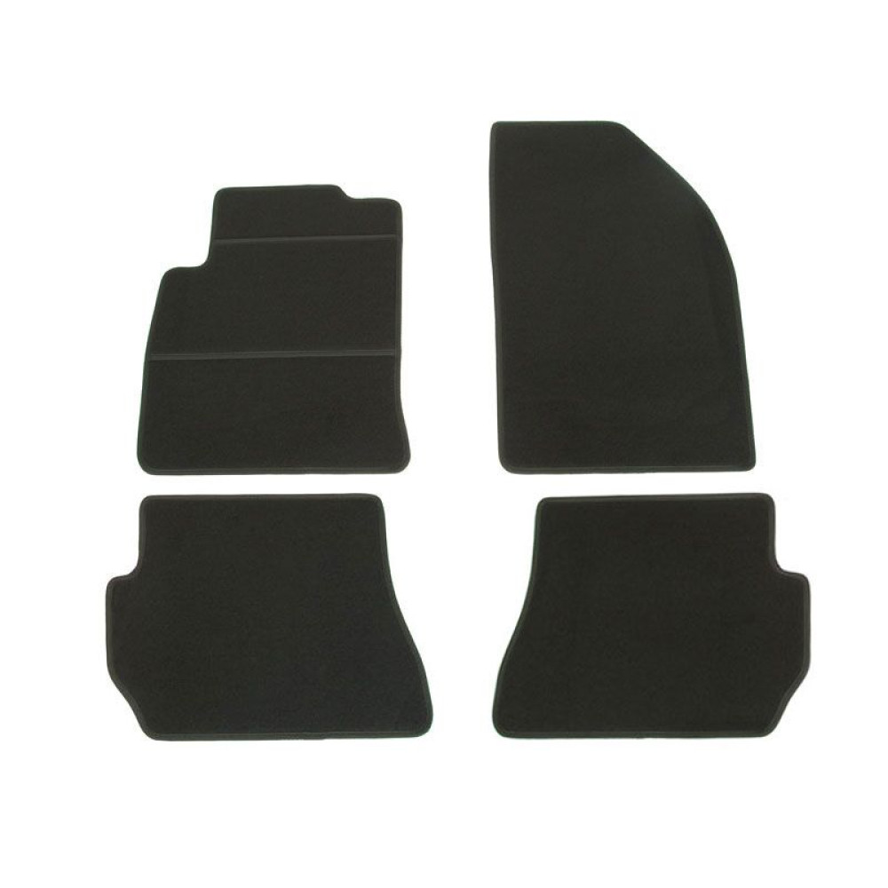 Car textile mats black FORD FUSION (2005-2012) ELEGANT
