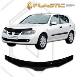 Hood guard black NISSAN ALMERA (2000-2006) CA-PLASTIC