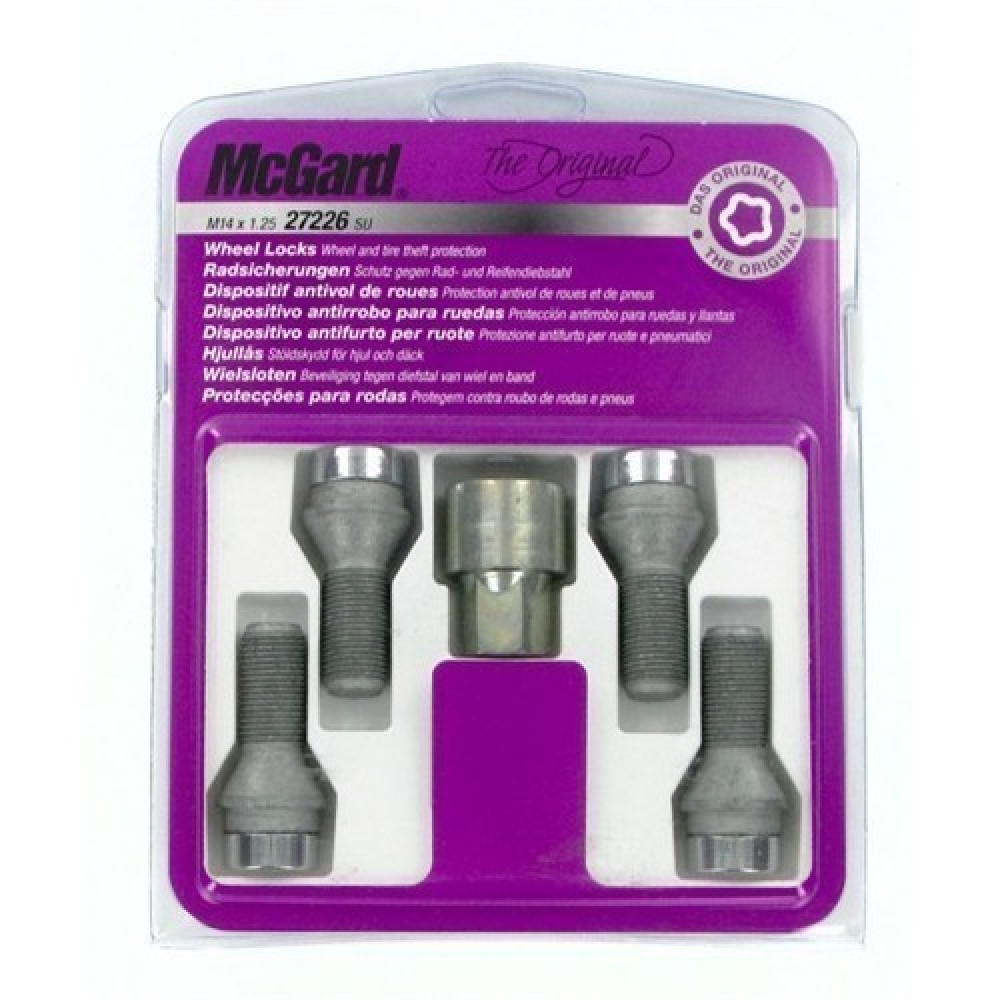 Locking wheel bolt 14x1.25x28mm conical (MCGARD) 27226SU
