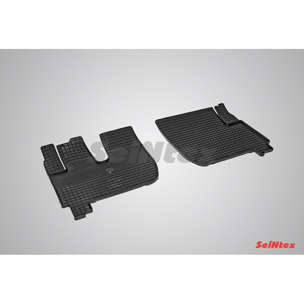 Car rubber floor mats black SEINTEX *STK* IVECO STRALIS 450ES (2005-...)