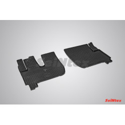Car rubber floor mats black SEINTEX *STK* IVECO STRALIS 450ES (2005-...)