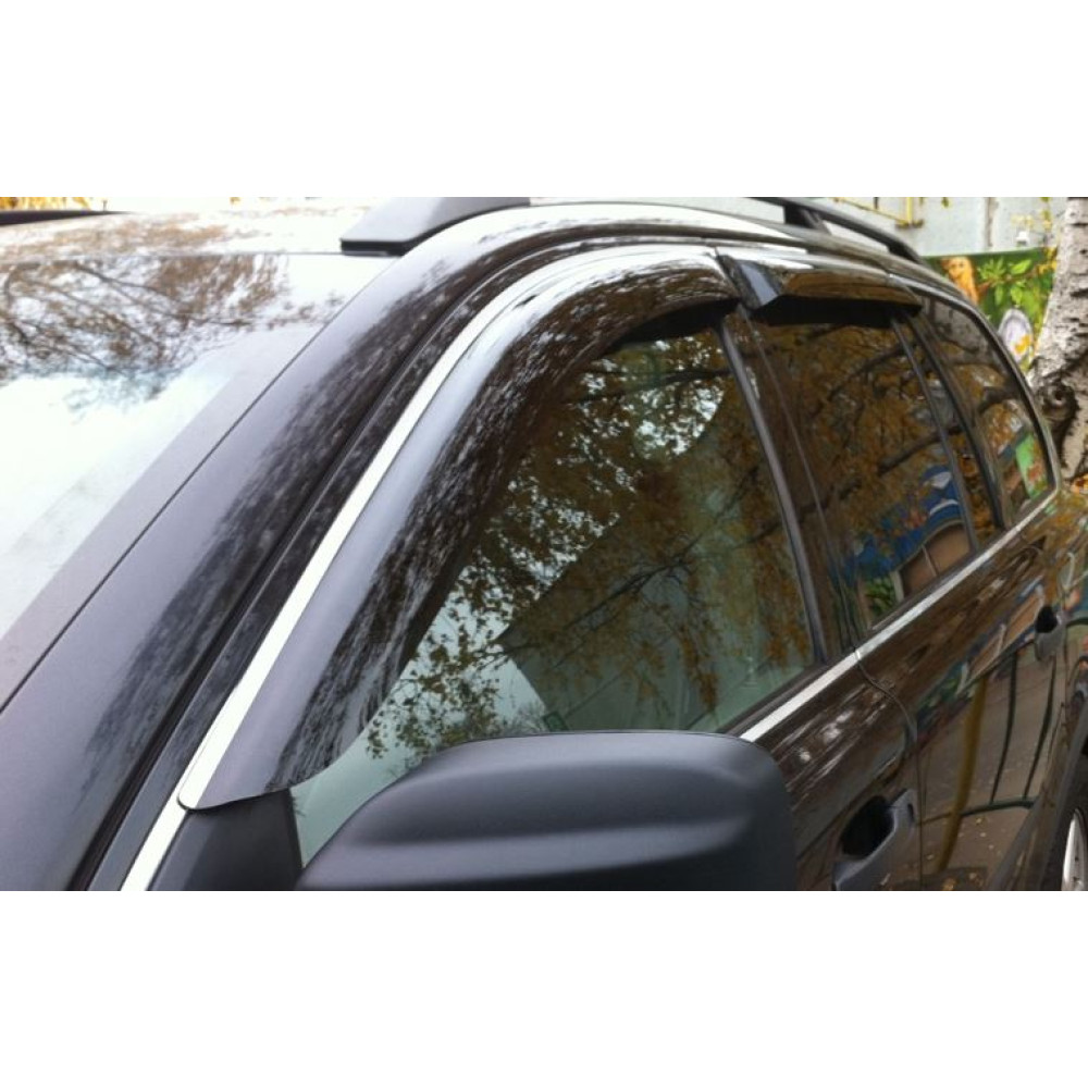 Window deflectors with chrome TOYOTA CAMRY Sedan (2011-2017) SIM