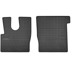 Alfombrillas de goma negras para coche DAF XF Euro 6 (2012-...) NEGRO