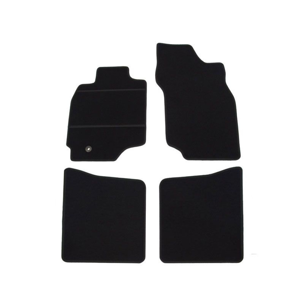 Car textile mats black MITSUBISHI LANCER (2000-2007) ELEGANT