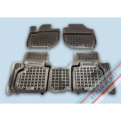 Car rubber floor mats black HONDA HR-V (2015-...) 200918
