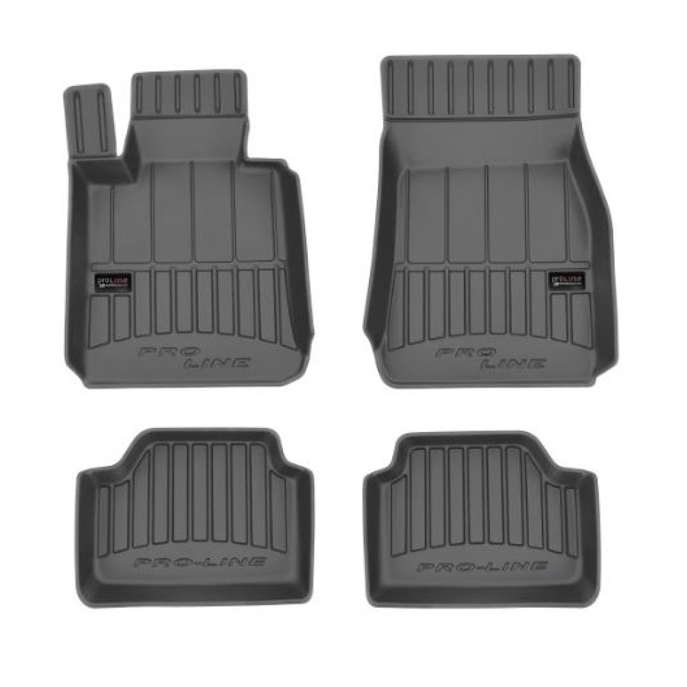 Car rubber floor mats black BMW 1 F20/F21 (2011-...) 3D FROGUM