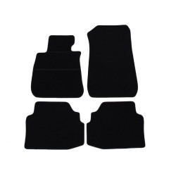 Alfombrillas textiles negras para BMW 3 E90/E91 (2005-2012) ELEGANT