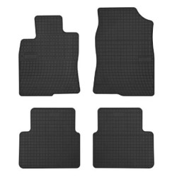Alfombrillas de goma para coche negras HONDA CIVIC Sedán/HB (2017-...) NEGRO