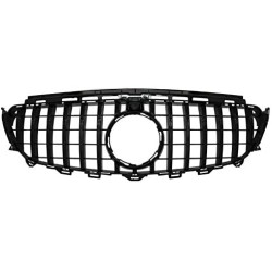 Parrilla delantera MB Clase E W213 Panamericana Style Black Gloss (2016-...) 37351