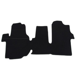 Car textile mats black VW CRAFTER II (2017-...) ELEGANT