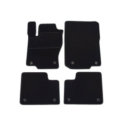 Alfombrillas textiles negras para coche MB Clase ML W166 (2011-2015) ELEGANT