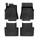 Car rubber floor mats black MB A-class W169 (2004-2012) 3D FROGUM