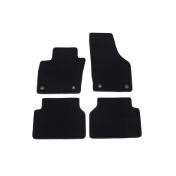 Alfombrillas textiles para coche negras AUDI Q3 (2011-...) LUXE