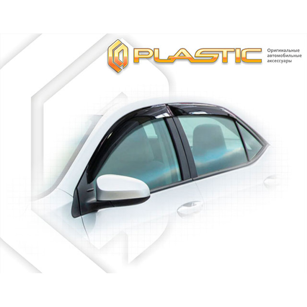Window deflectors TOYOTA COROLLA (2013-...) CA-PLASTIC