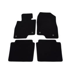 Alfombrillas textiles negras para coche MAZDA 6 SEDAN (2012-...) LUXE