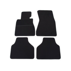 Car textile mats black BMW 7 E65 (2001-2008) ELEGANT