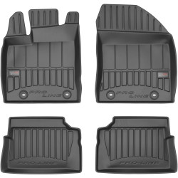 Car rubber floor mats black LEXUS CT (2011-...) 3D FROGUM