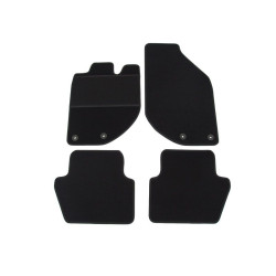 Alfombrillas textiles negras para coche VOLVO V70 (1997-2000) ELEGANT