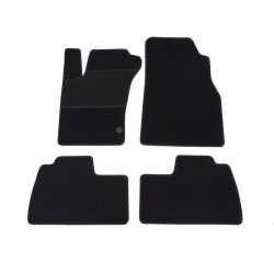Alfombrillas textiles negras para coche MB Clase ML W163 (1997-2004) ELEGANT