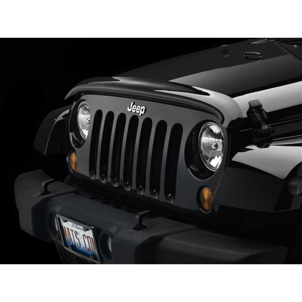 Hood guard black JEEP WRANGLER (2007-2017) WEATHERTECH