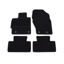 Alfombrillas textiles negras para coche MAZDA CX-7 (2010-2012) ELEGANT