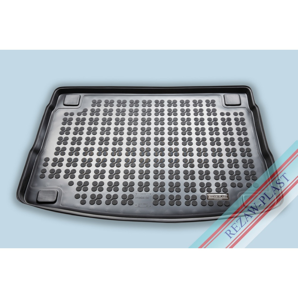 Car rubber trunk mat HYUNDAI I30 III HB upper floor  (2017-...) 230643