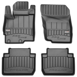 Alfombrillas de goma negras para coche MITSUBISHI ECLIPSE CROSS (2018-...) 3D FROGUM