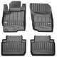 Car rubber floor mats black MITSUBISHI ECLIPSE CROSS (2018-...) 3D FROGUM