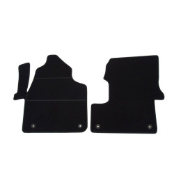 Alfombrillas textiles negras para coche VW CRAFTER (2006-2016) ELEGANT