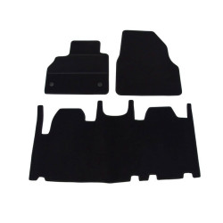 Car textile mats black MB CITAN (W415) (5s.) (2012-...) ELEGANT