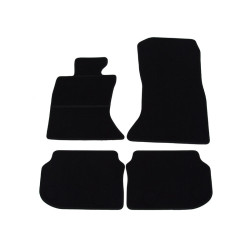 Car textile mats black BMW 5 F10/F11 xDrive (2010-2014) ELEGANT