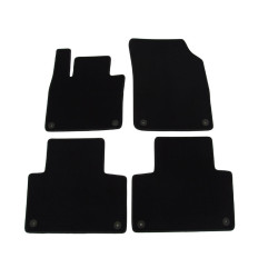 Alfombrillas textiles negras para coche VOLVO XC90 II (2015-...) LUXUS