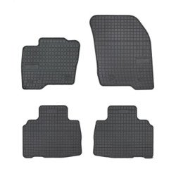 Car rubber floor mats black FORD EDGE (2016-...) NEGRO