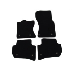 Alfombrillas textiles negras para coche JAGUAR F-PACE (2016-...) LUXUS