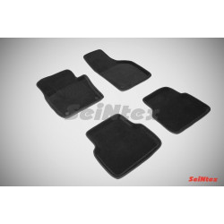 Car textile mats black 3D SEINTEX SKODA SUPERB II (2008-2015)