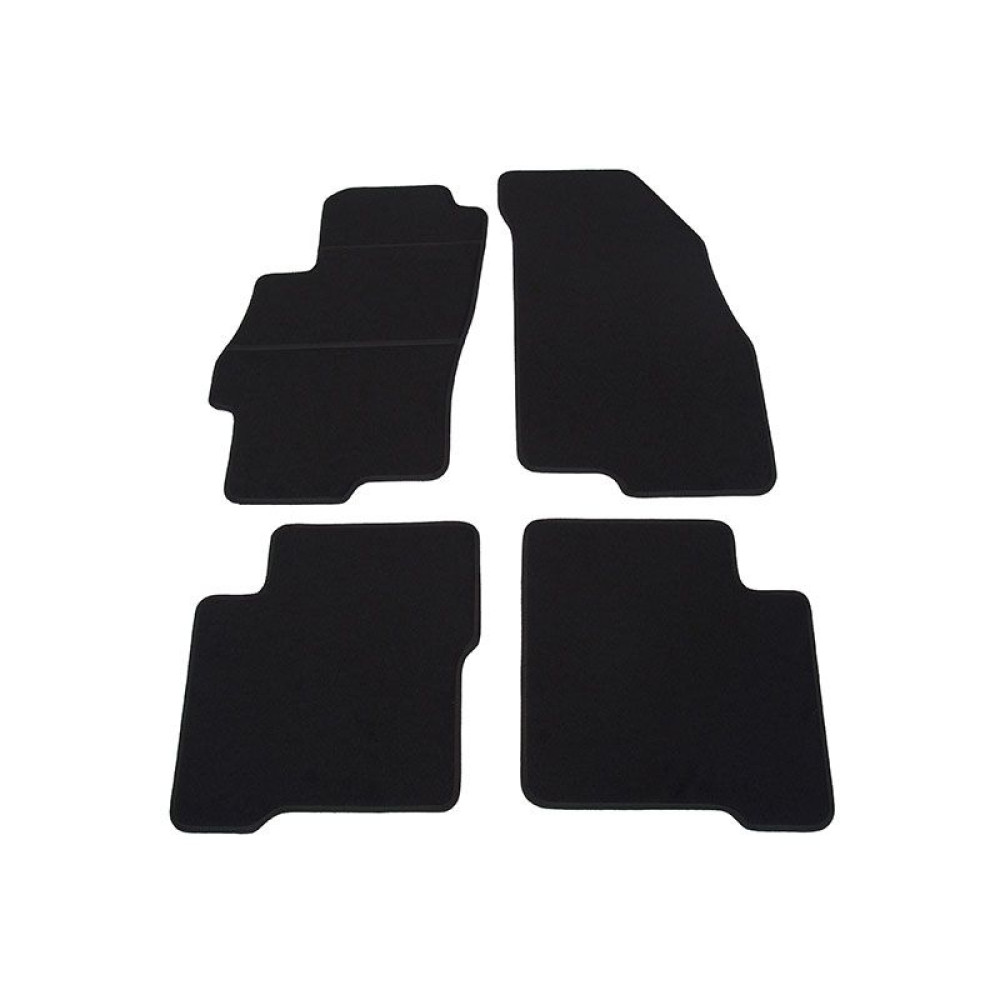 Car textile mats black FIAT LINEA (2007-...) ECONOMIC