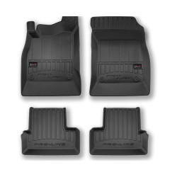 Alfombrillas de goma negras para coche OPEL ASTRA J (2009-2015) 3D FROGUM