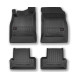 Car rubber floor mats black OPEL ASTRA J (2009-2015) 3D FROGUM