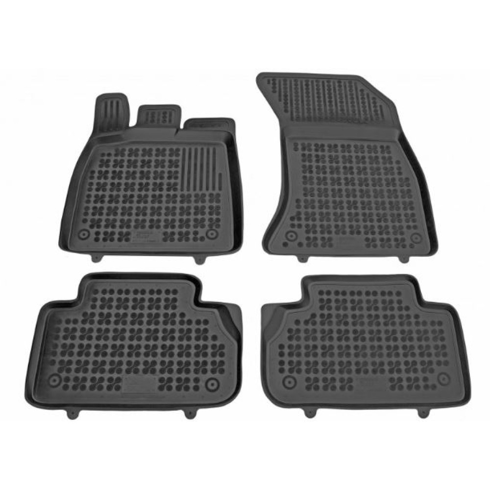 Car rubber floor mats black AUDI Q5 II (2017-...) 200321