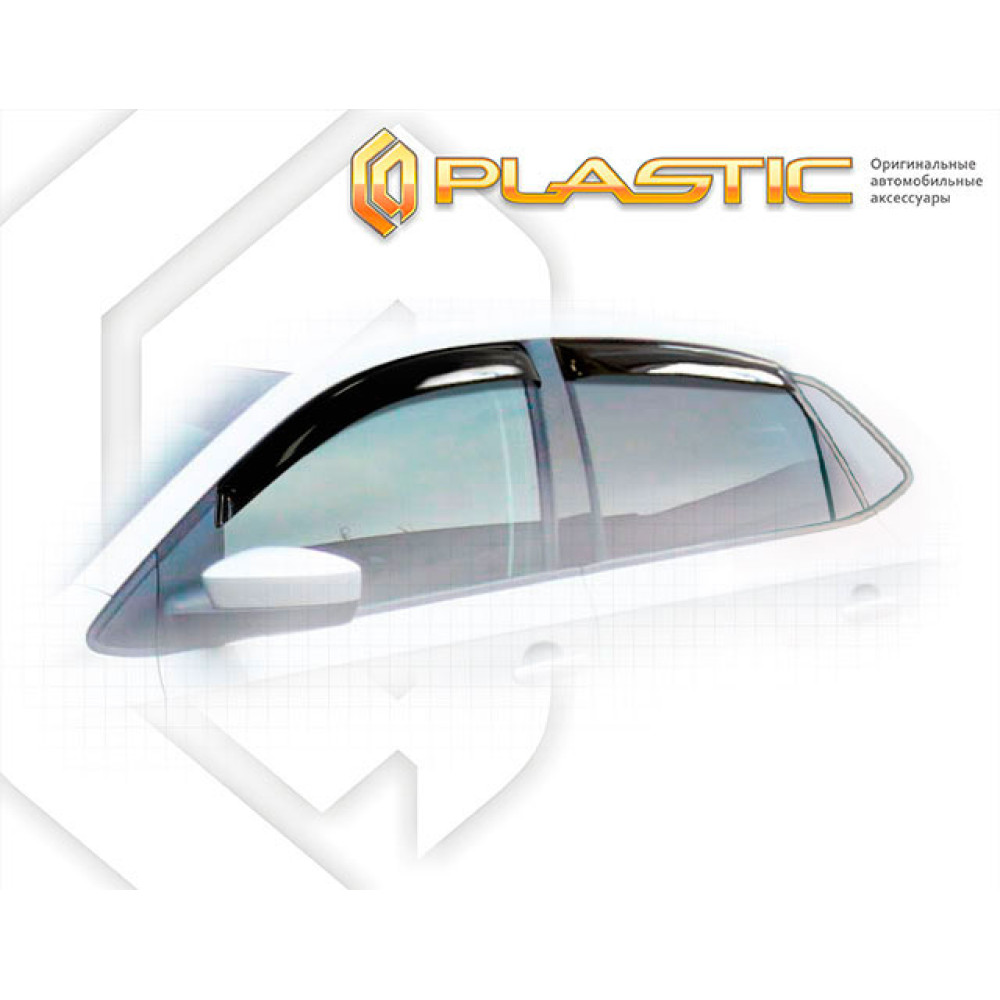 Window deflectors VOLKSWAGEN POLO HB (2009-2015) CA-PLASTIC
