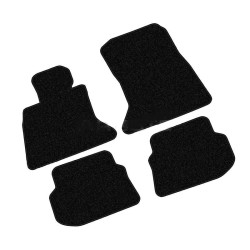 Car textile mats black BMW 5 F10/F11 Facelift (2014-2016) LUXE