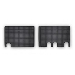 Alfombrillas de goma para coche PEUGEOT EXPERT 2ª fila (2016-...) NEGRO