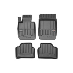Car rubber floor mats black BMW 3 F30/F31 (2012-2018) 3D FROGUM
